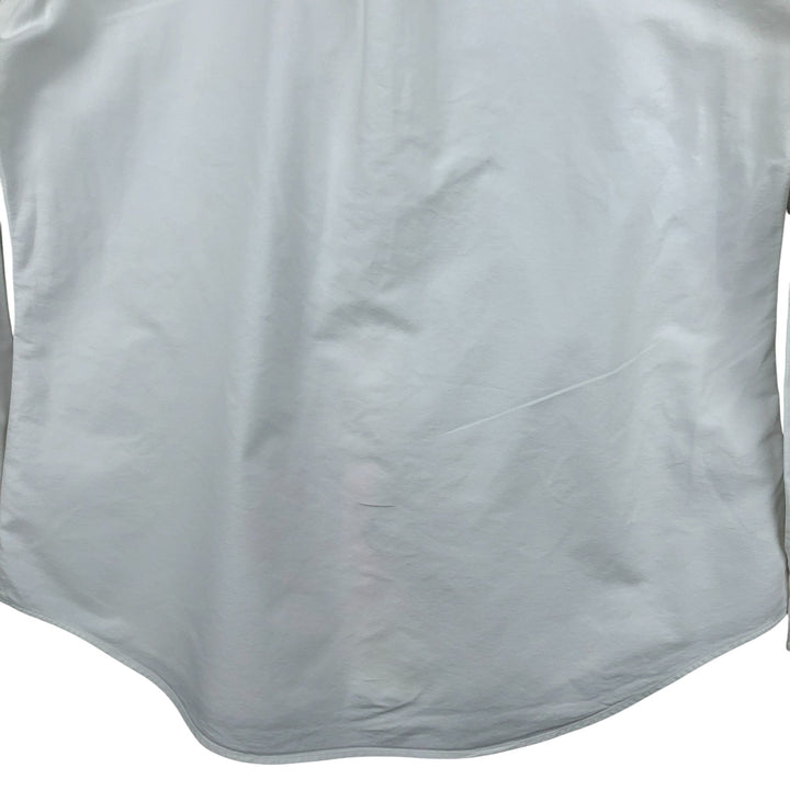 Ralph Lauren CUSTOM FIT long sleeve button down shirt, men's size L cotton white type Vintage Second Hand
