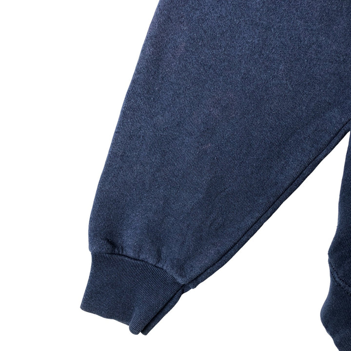 90'S Fruit of the Loom character sweatshirt, men's size L, vintage cotton navy blue type Vintage Second Hand