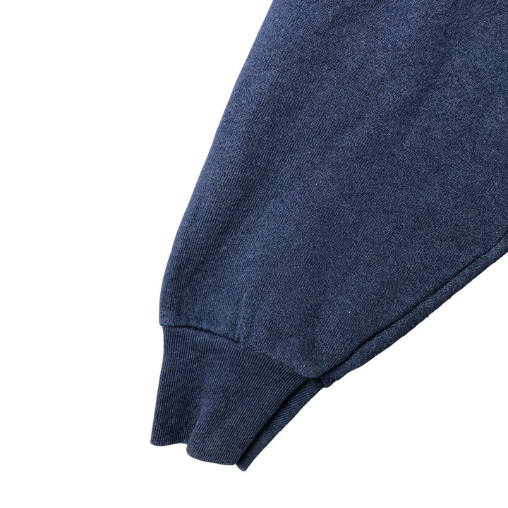 90'S Fruit of the Loom character sweatshirt, men's size L, vintage cotton navy blue type Vintage Second Hand