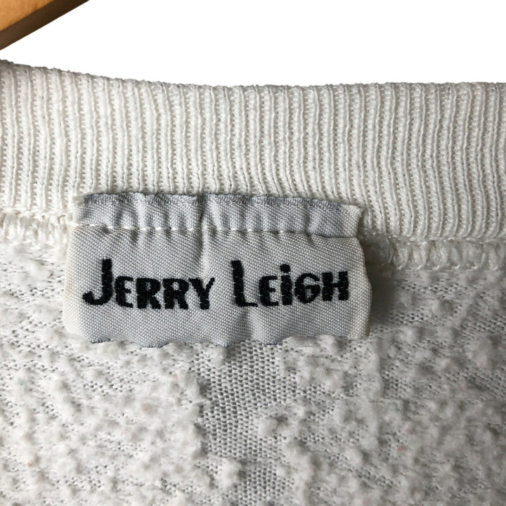 90'S Jerry Leigh Looney Tunes Large Print Character Sweatshirt, Men's Size L unclear white type Vintage Second Hand