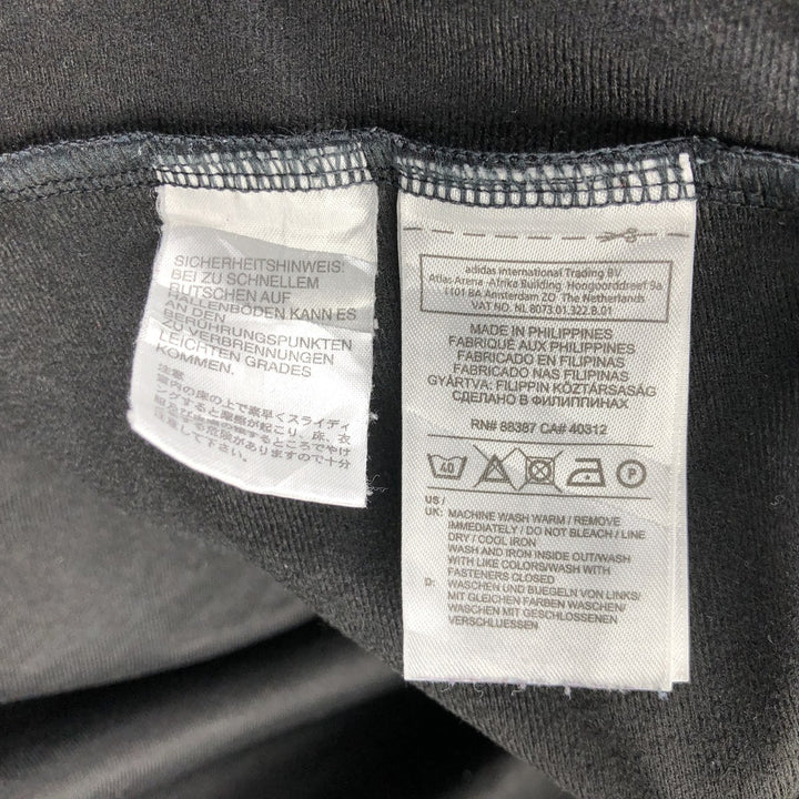 Adidas Originals Jersey Track Jacket Men's Size L polyester black type Vintage Second Hand