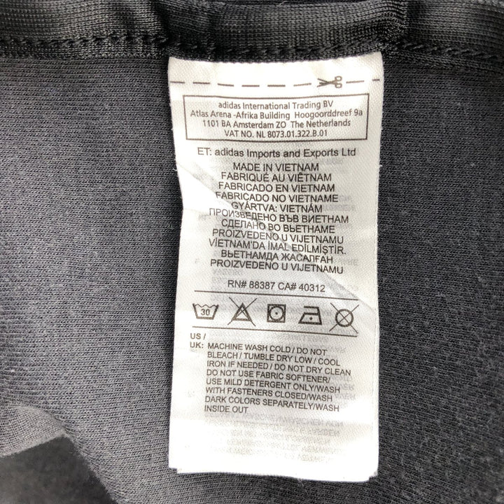 Adidas Originals Jersey Track Jacket Men's XL polyester black type Vintage Second Hand