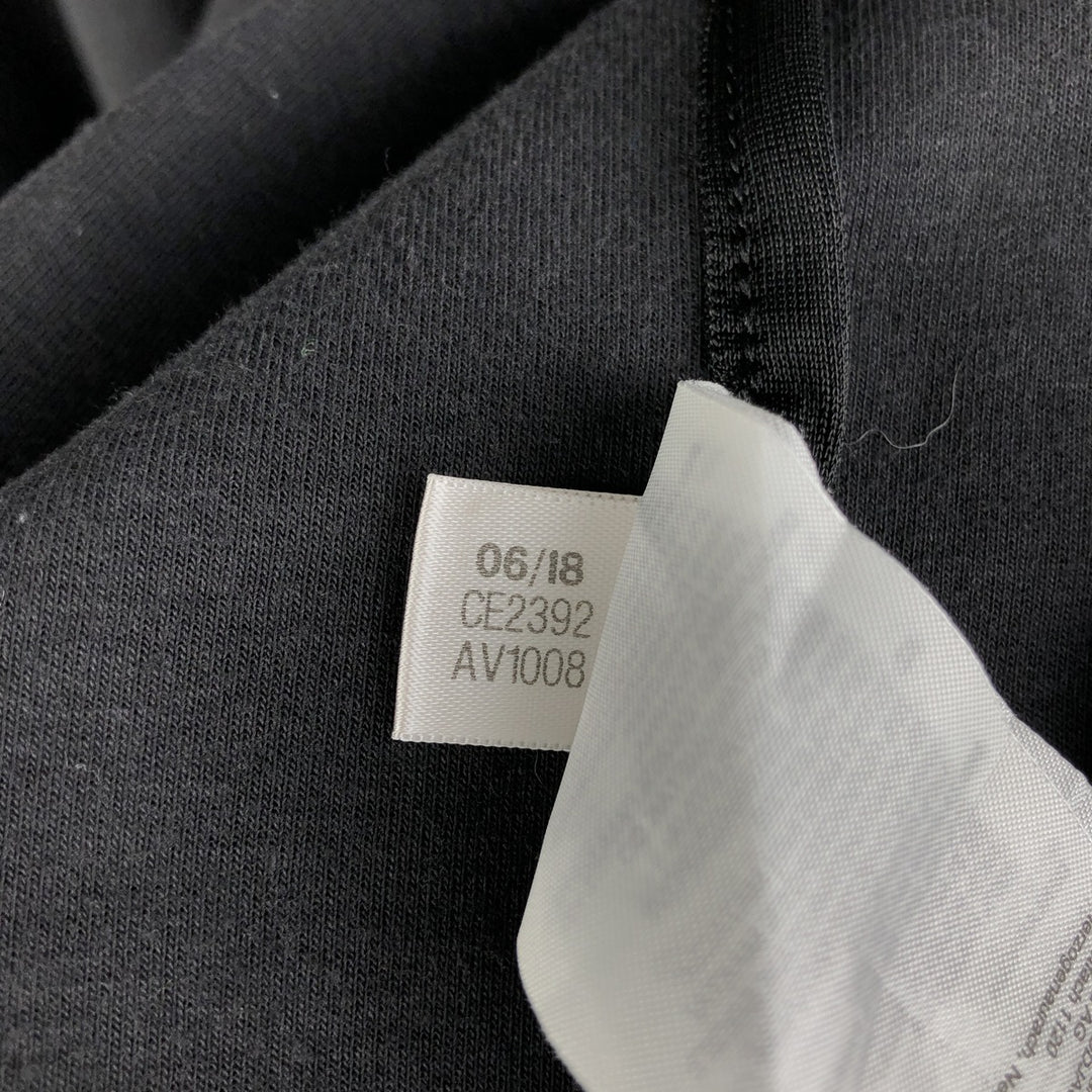 Adidas Originals Jersey Track Jacket Men's XL polyester black type Vintage Second Hand