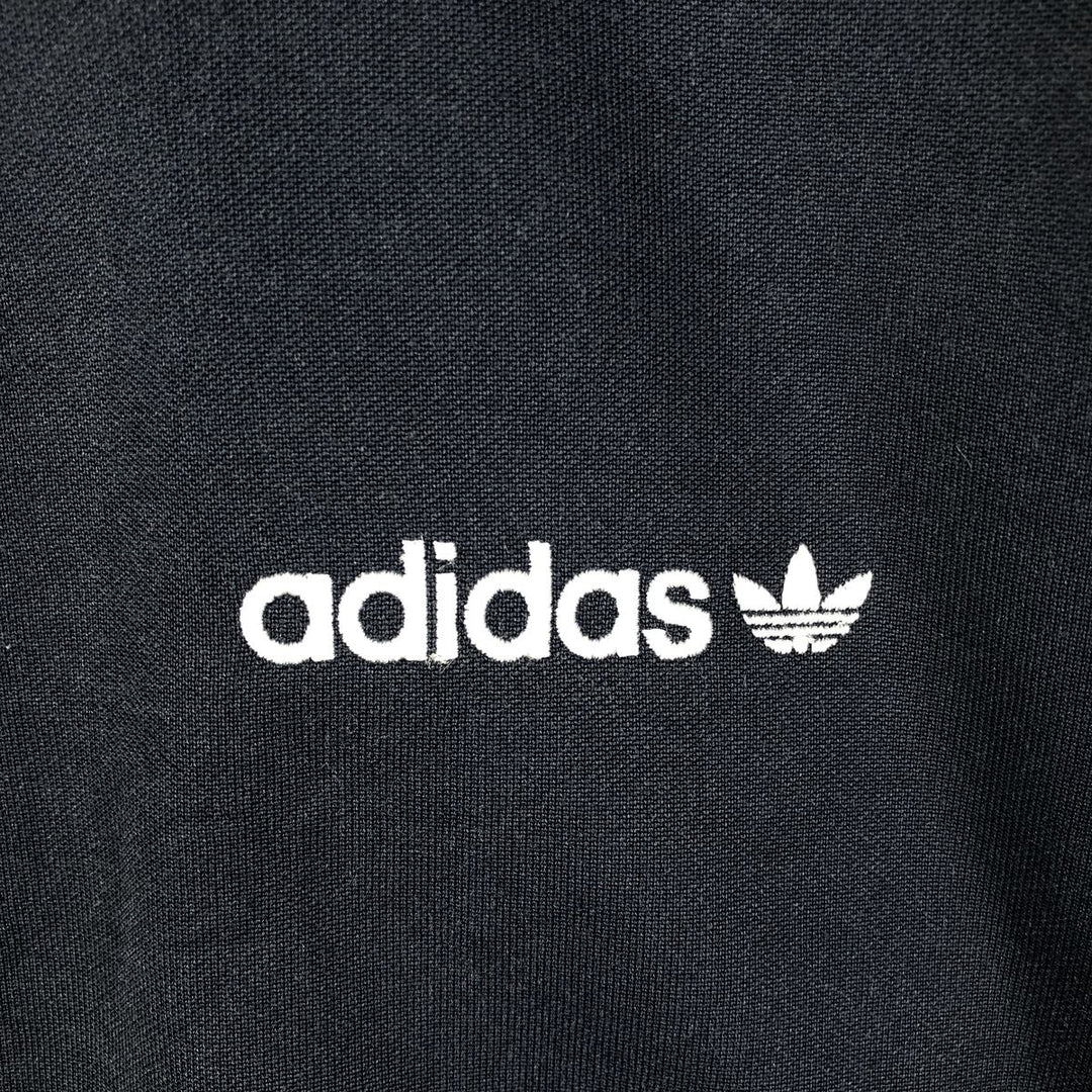 Adidas Originals Jersey Track Jacket Men's Size L cotton navy blue type Vintage Second Hand