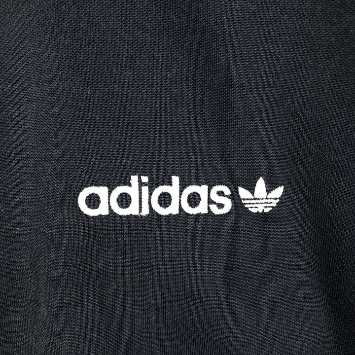 Adidas Originals Jersey Track Jacket Men's Size L cotton navy blue type Vintage Second Hand