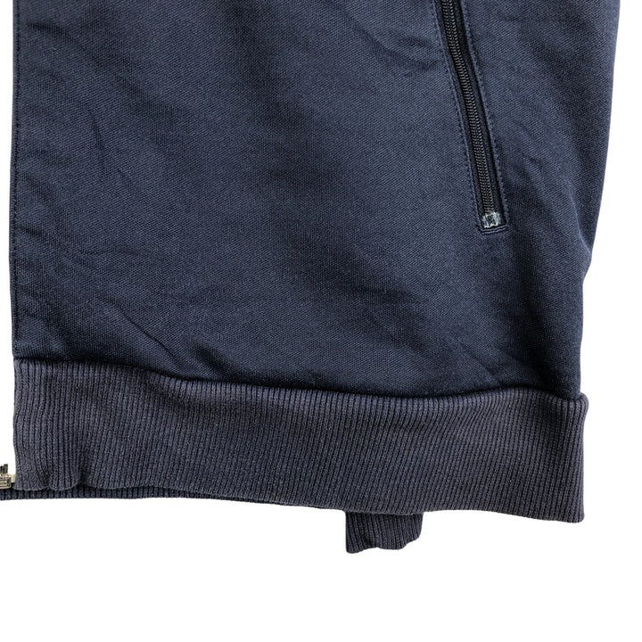 Adidas Originals Jersey Track Jacket Men's Size L cotton navy blue type Vintage Second Hand