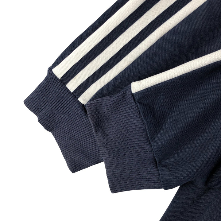 Adidas Originals Jersey Track Jacket Men's Size L cotton navy blue type Vintage Second Hand