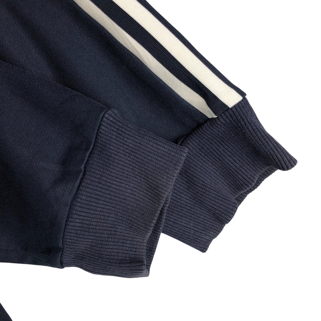 Adidas Originals Jersey Track Jacket Men's Size L cotton navy blue type Vintage Second Hand