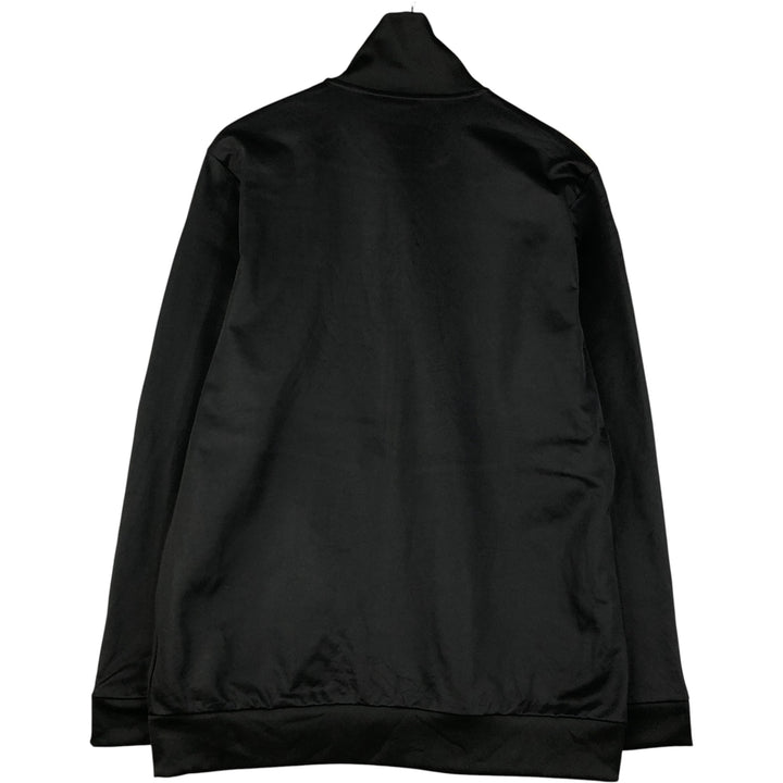 Adidas Originals Jersey Track Jacket Men's Size L cotton black type Vintage Second Hand