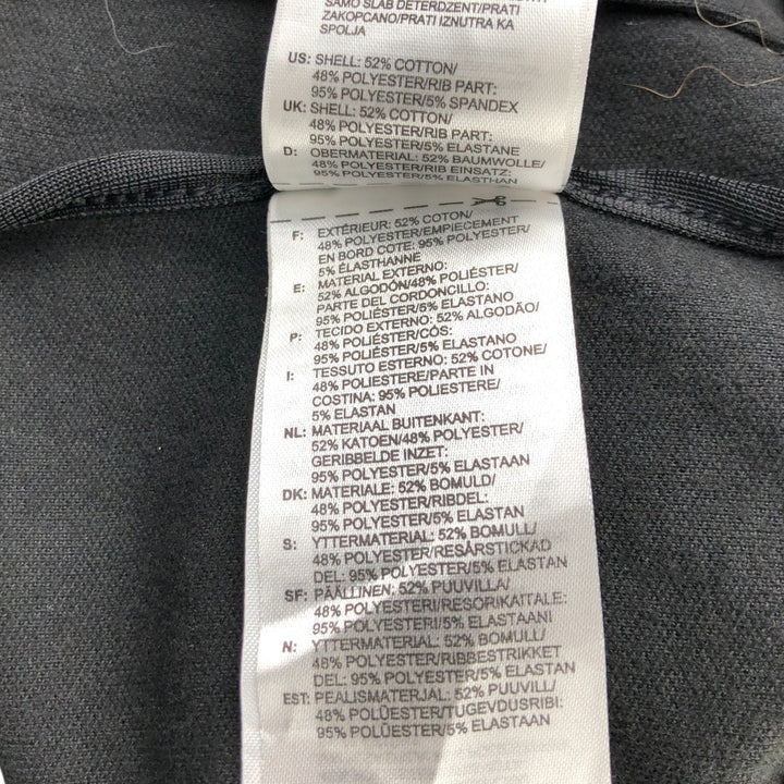 Adidas Originals Jersey Track Jacket Men's Size L cotton black type Vintage Second Hand