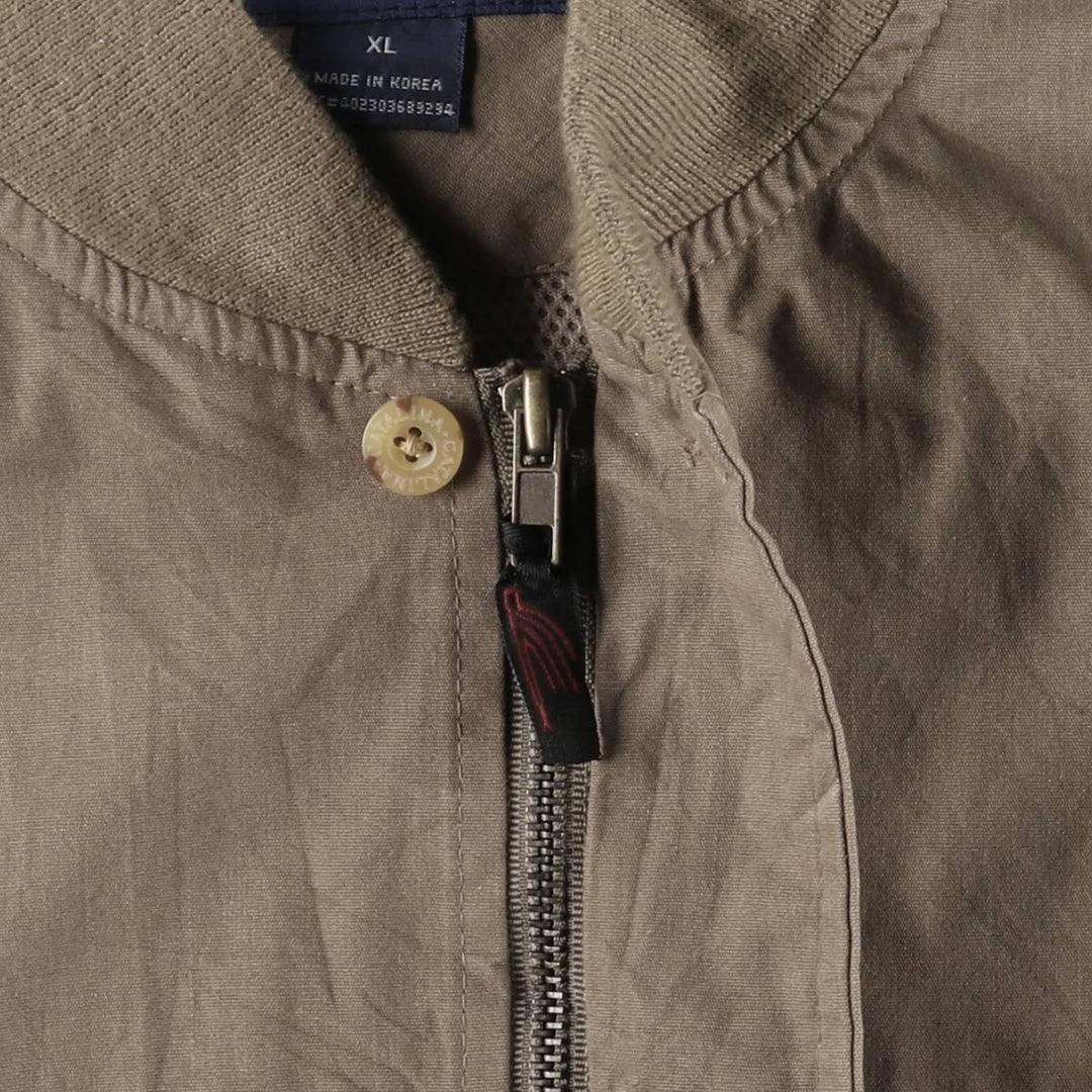 90'S Catalina Derby Jacket, Cup Shoulder, Men's XL, Vintage unclear brown type Vintage Second Hand