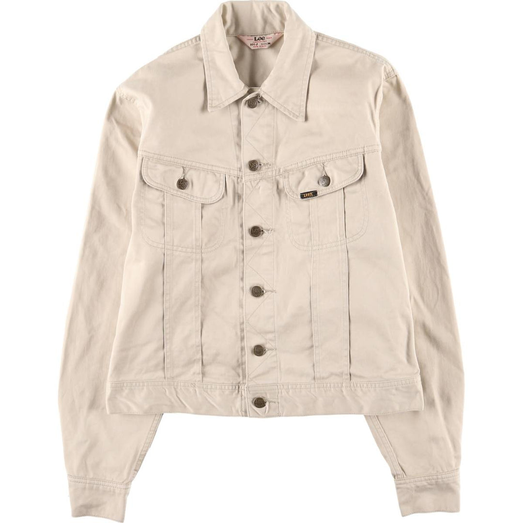 Vintage Lee Riders Slim Trucker Jacket from the 1980'S and 1990s, Men's Medium Size. cotton Beige type Vintage Second Hand