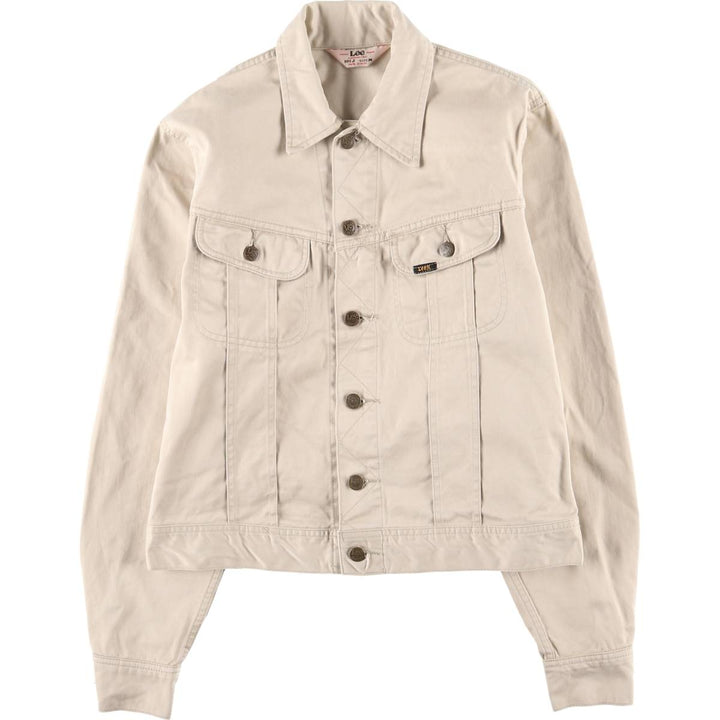 Vintage Lee Riders Slim Trucker Jacket from the 1980'S and 1990s, Men's Medium Size. cotton Beige type Vintage Second Hand