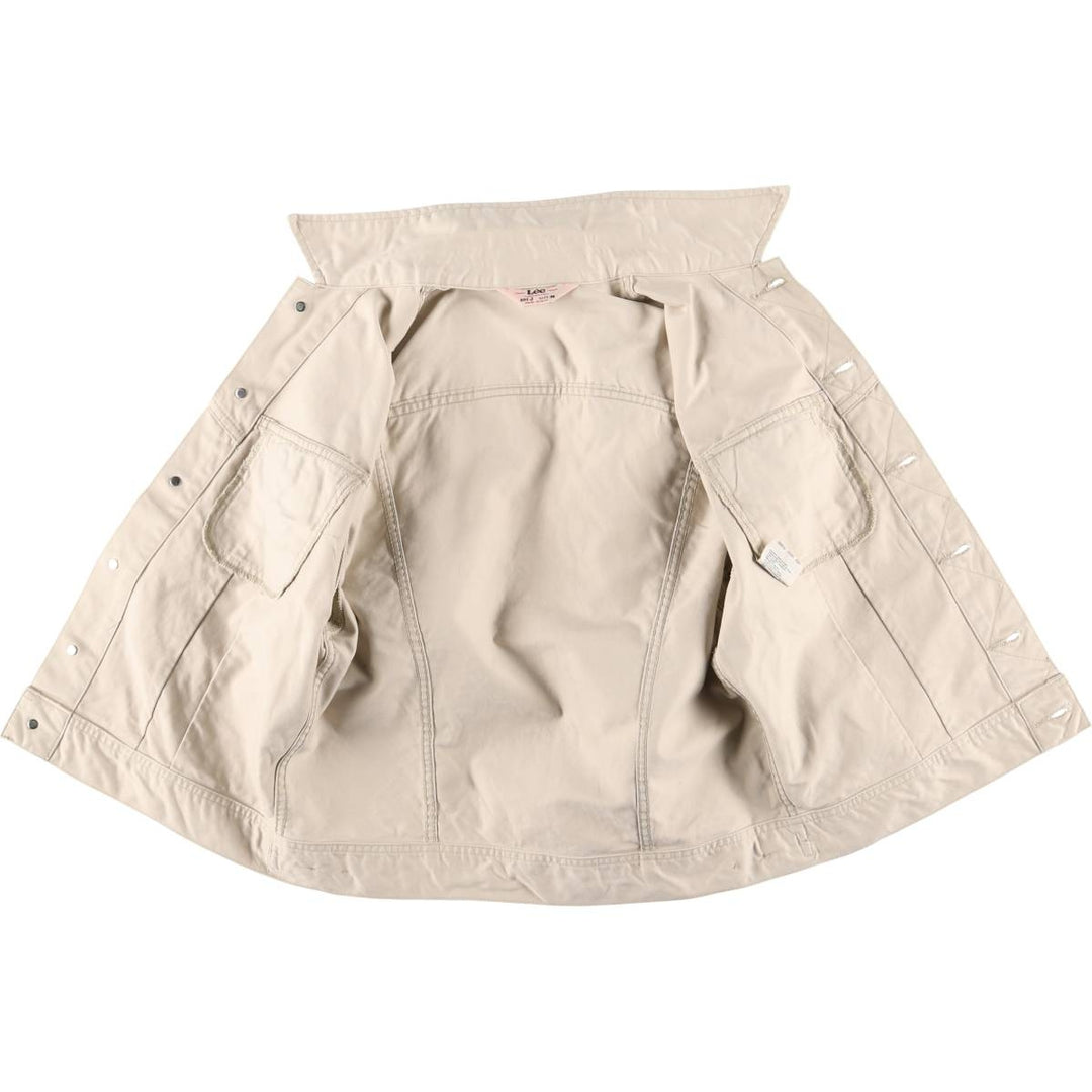 Vintage Lee Riders Slim Trucker Jacket from the 1980'S and 1990s, Men's Medium Size. cotton Beige type Vintage Second Hand