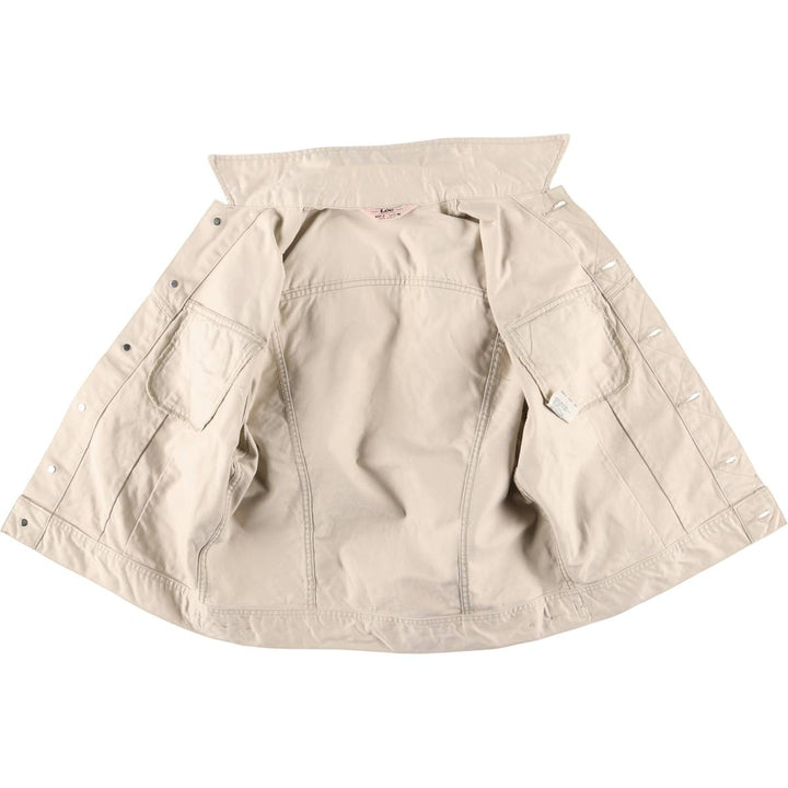 Vintage Lee Riders Slim Trucker Jacket from the 1980'S and 1990s, Men's Medium Size. cotton Beige type Vintage Second Hand