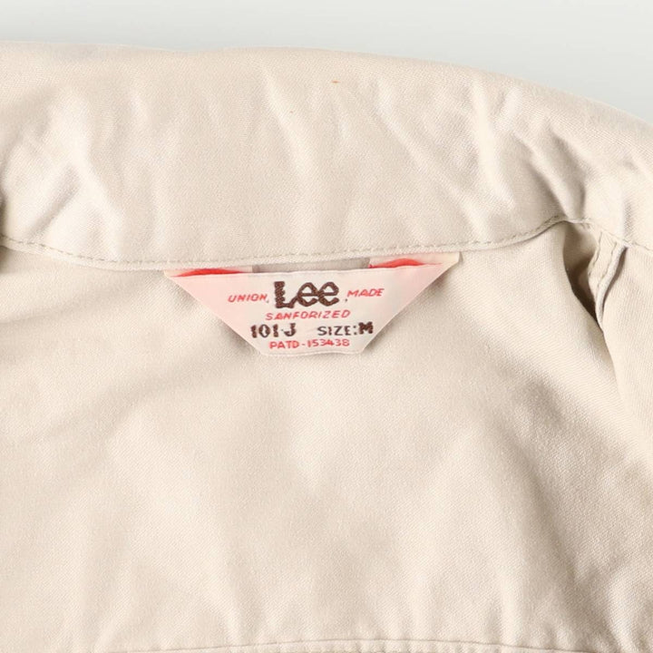 Vintage Lee Riders Slim Trucker Jacket from the 1980'S and 1990s, Men's Medium Size. cotton Beige type Vintage Second Hand