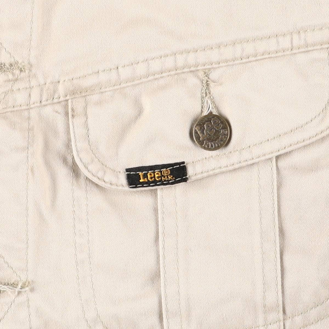 Vintage Lee Riders Slim Trucker Jacket from the 1980'S and 1990s, Men's Medium Size. cotton Beige type Vintage Second Hand