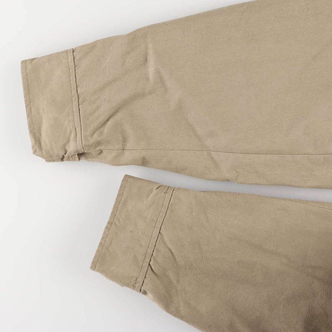 Vintage 1980'S Columbia Navy Blue Tag Shooting Jacket, Men's Size L cotton beige type brown Vintage Second Hand