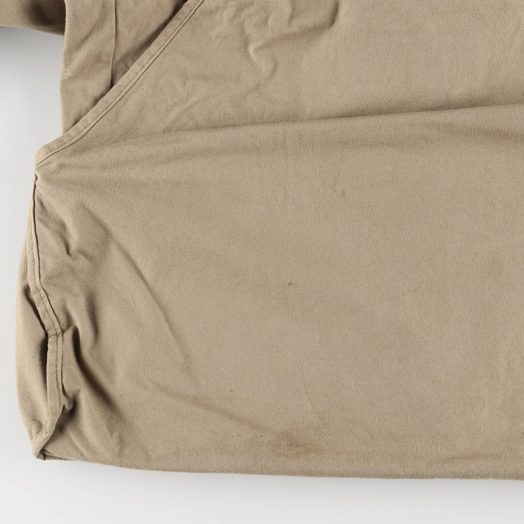 Vintage 1980'S Columbia Navy Blue Tag Shooting Jacket, Men's Size L cotton beige type brown Vintage Second Hand