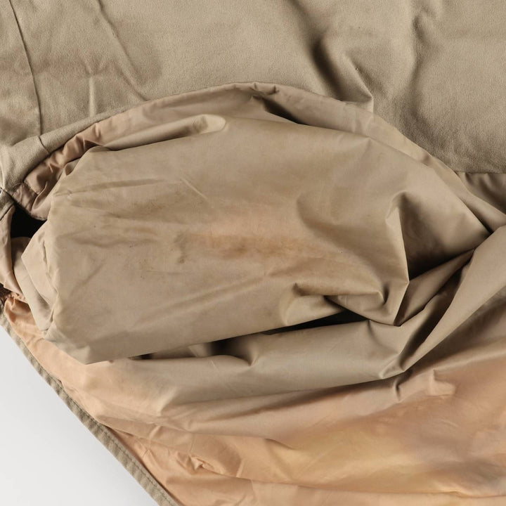 Vintage 1980'S Columbia Navy Blue Tag Shooting Jacket, Men's Size L cotton beige type brown Vintage Second Hand