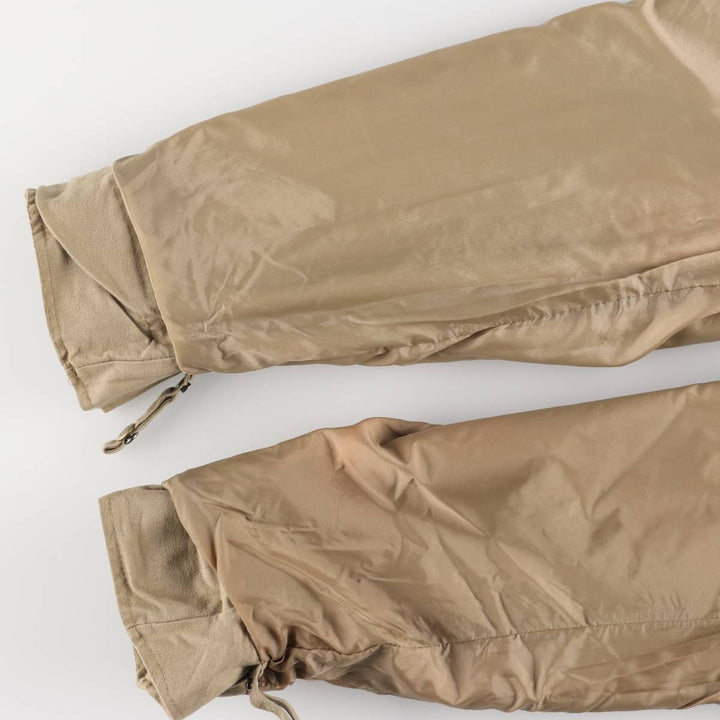 Vintage 1980'S Columbia Navy Blue Tag Shooting Jacket, Men's Size L cotton beige type brown Vintage Second Hand