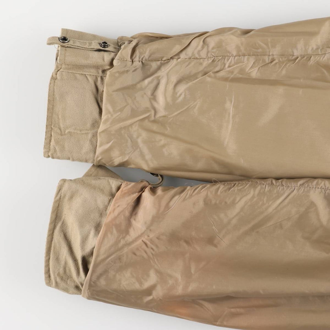 Vintage 1980'S Columbia Navy Blue Tag Shooting Jacket, Men's Size L cotton beige type brown Vintage Second Hand