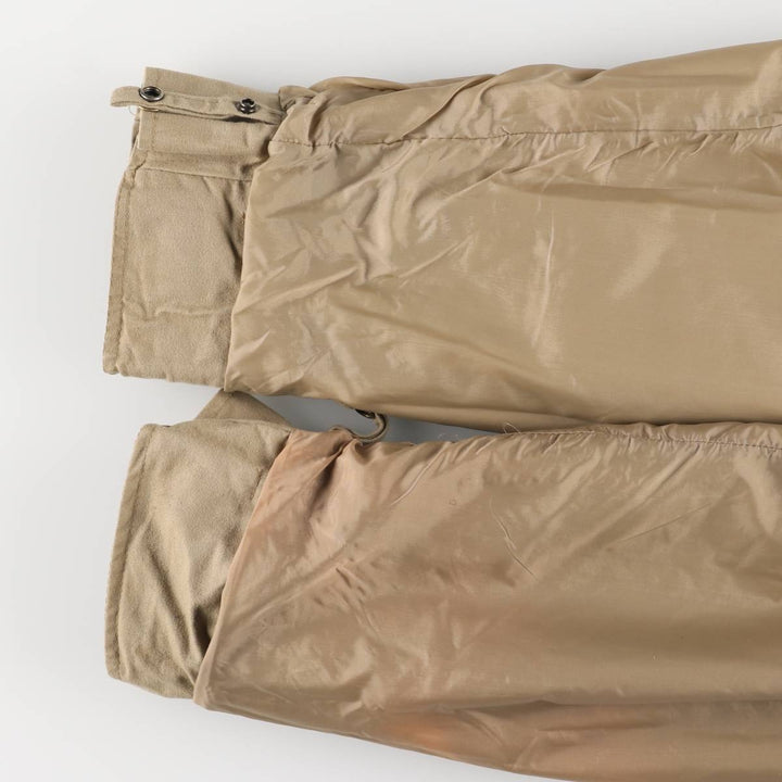 Vintage 1980'S Columbia Navy Blue Tag Shooting Jacket, Men's Size L cotton beige type brown Vintage Second Hand