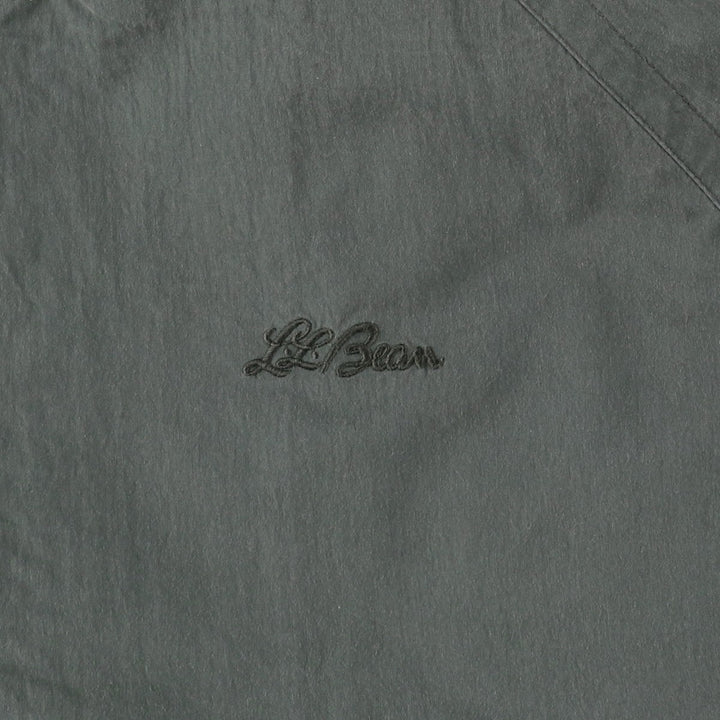 90s-00'S LLBean Cotton Blouson, Men's Size L cotton Khaki type Vintage Second Hand