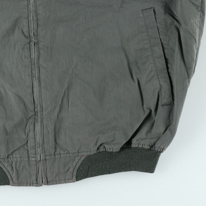 90s-00'S LLBean Cotton Blouson, Men's Size L cotton Khaki type Vintage Second Hand