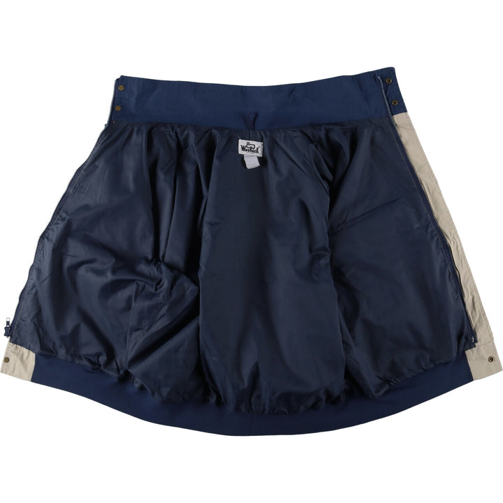 Vintage 1970'S WOOLRICH windbreaker, men's size XL unclear Beige type Vintage Second Hand