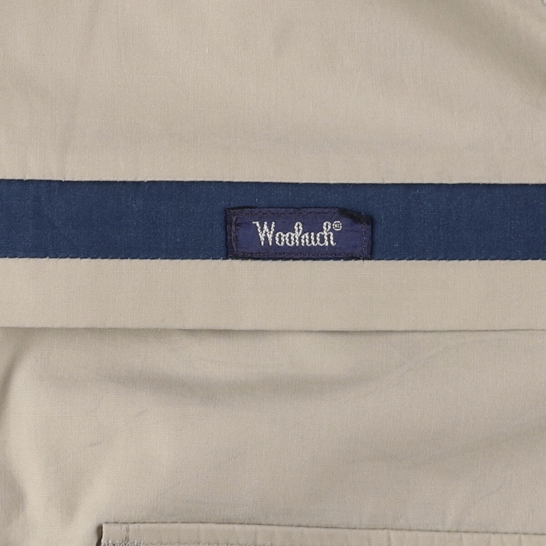 Vintage 1970'S WOOLRICH windbreaker, men's size XL unclear Beige type Vintage Second Hand