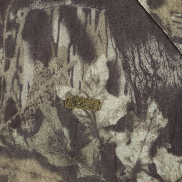 90s-00'S WOOLRICH Camouflage Pattern Real Tree Camo Nylon Blouson, Men's Size L Nylon Khaki type Vintage Second Hand