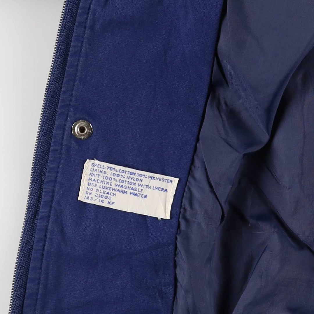 Vintage 1970s-1980'S Lacoste IZOD cotton blouson, men's size M cotton navy blue type Vintage Second Hand