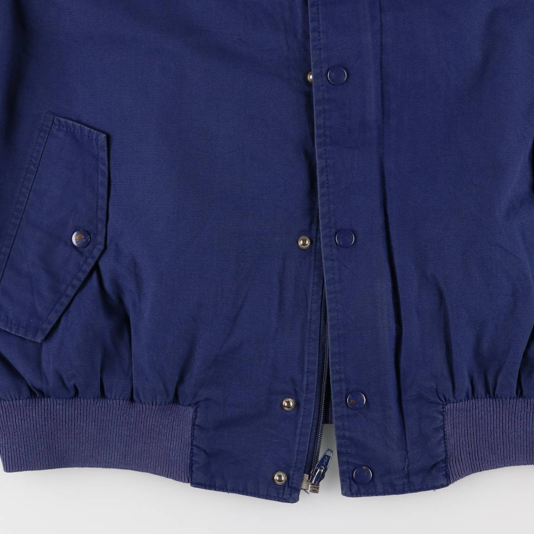 Vintage 1970s-1980'S Lacoste IZOD cotton blouson, men's size M cotton navy blue type Vintage Second Hand