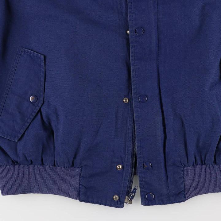 Vintage 1970s-1980'S Lacoste IZOD cotton blouson, men's size M cotton navy blue type Vintage Second Hand