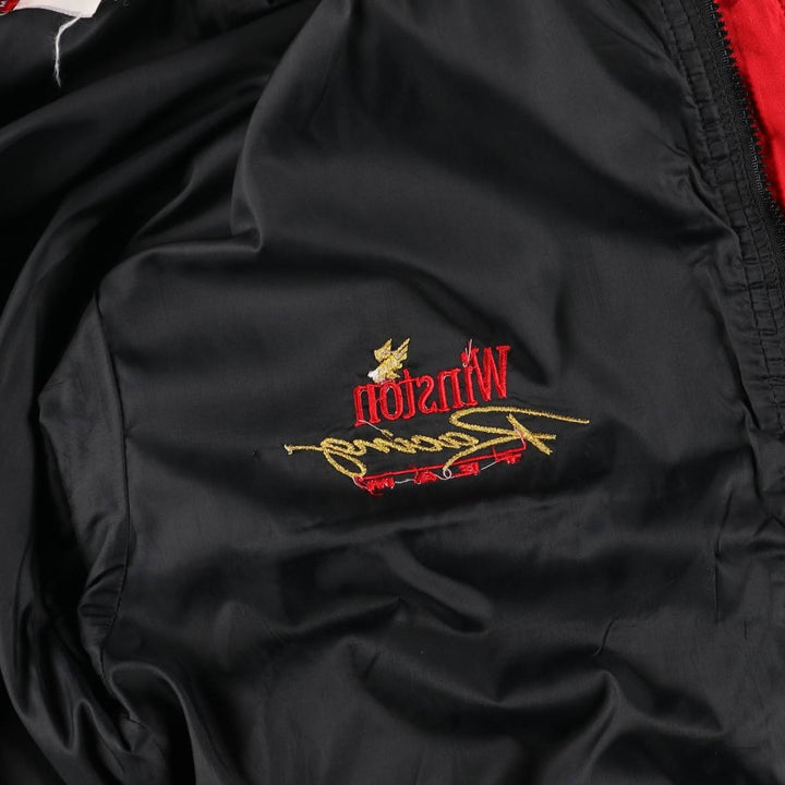 Vintage 1980s-1990'S Swingstar Winston Racing Jacket, Made in USA, Men's Size L unclear black type Vintage Second Hand