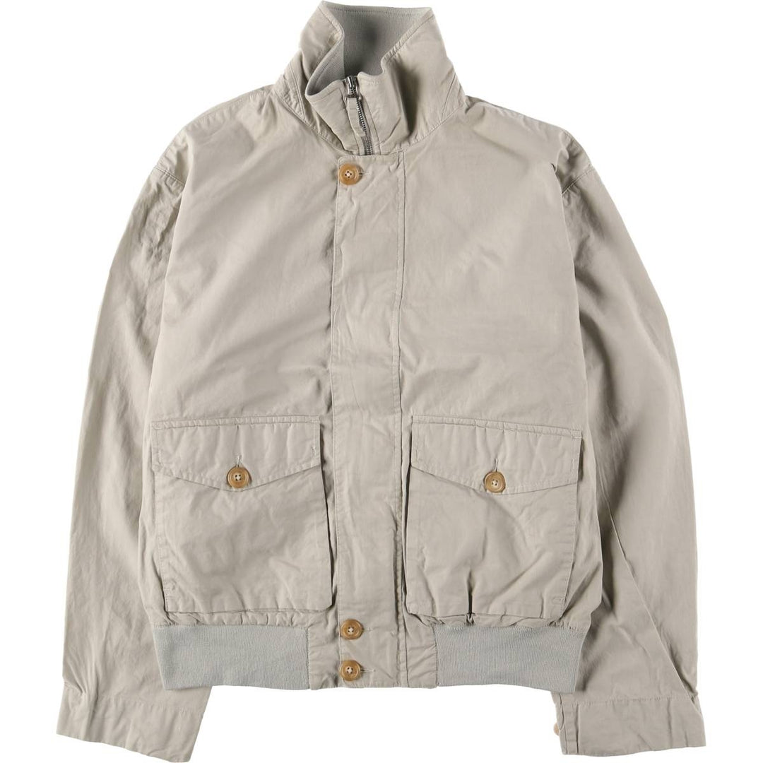 2000'S - NAUTICA Cotton Jacket, Made in Italy, Men's Size L cotton gray type Vintage Second Hand