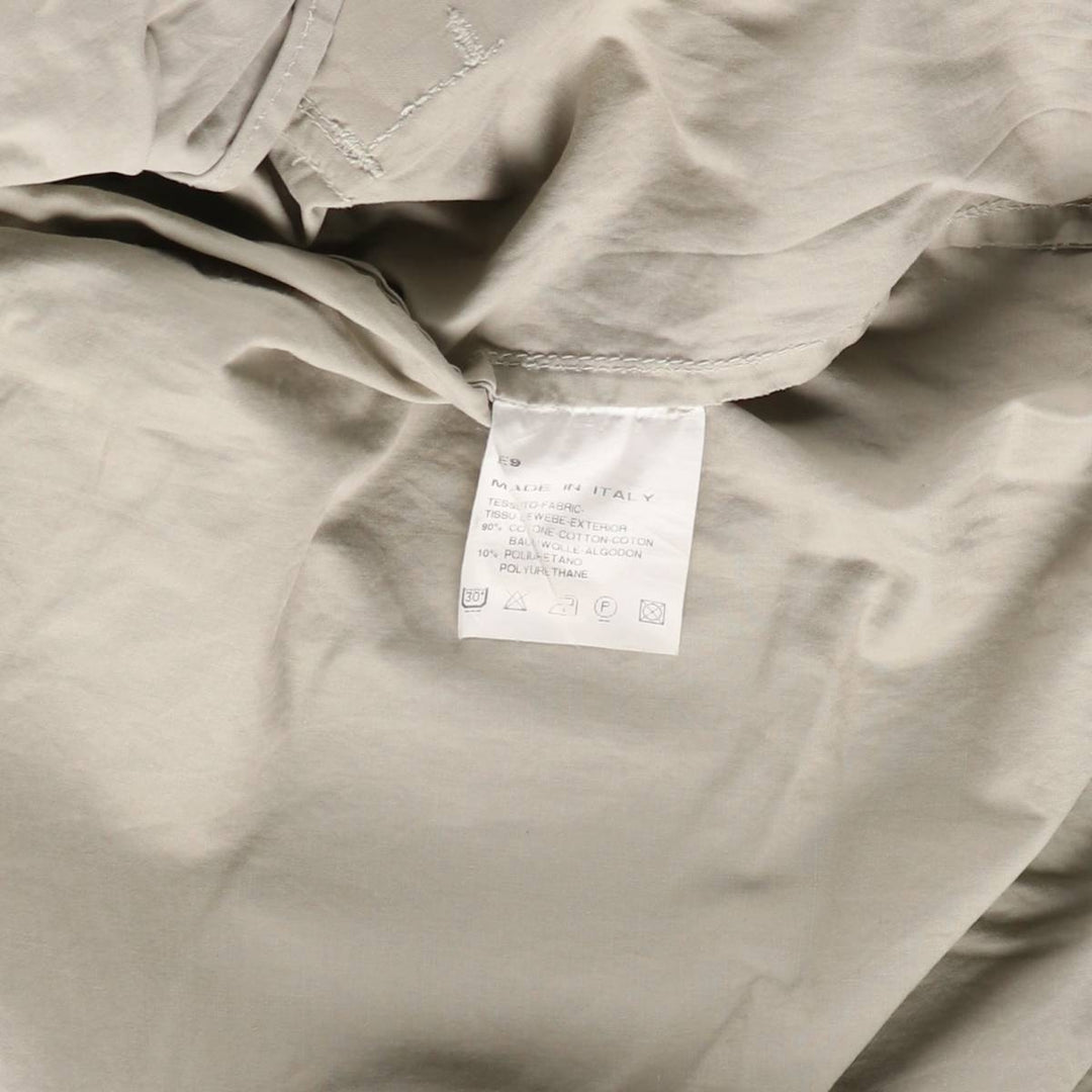 2000'S - NAUTICA Cotton Jacket, Made in Italy, Men's Size L cotton gray type Vintage Second Hand