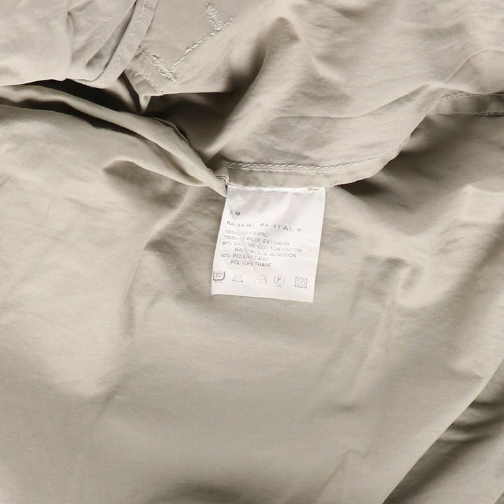 2000'S - NAUTICA Cotton Jacket, Made in Italy, Men's Size L cotton gray type Vintage Second Hand