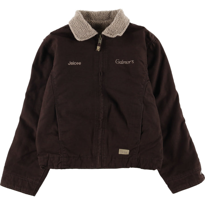 Berne Duck Work Jacket, Women's, Medium, Vintage cotton brown type Vintage Second Hand