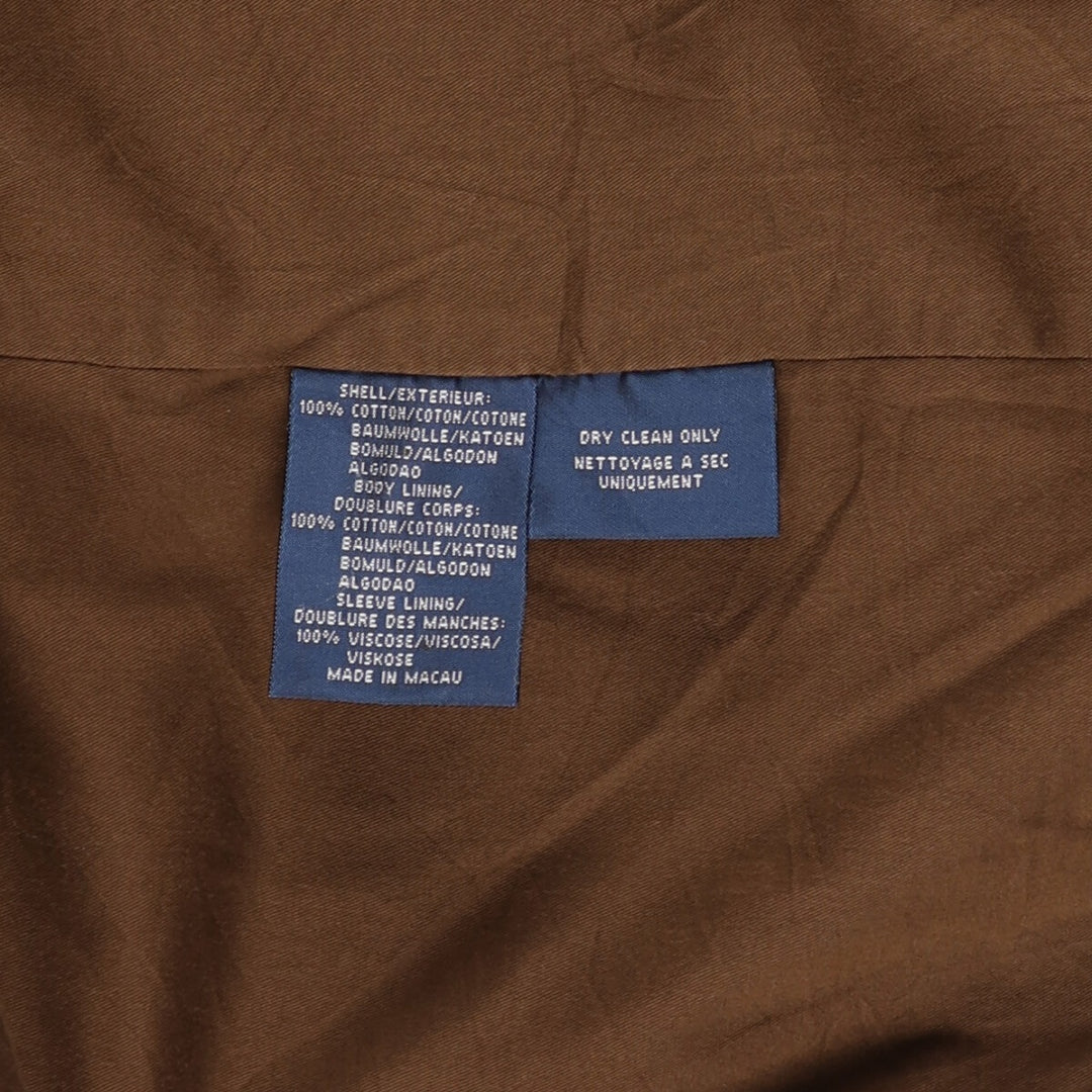 Ralph Lauren POLO by Ralph Lauren Corduroy Tailored Jacket Men's Size L cotton brown type Vintage Second Hand