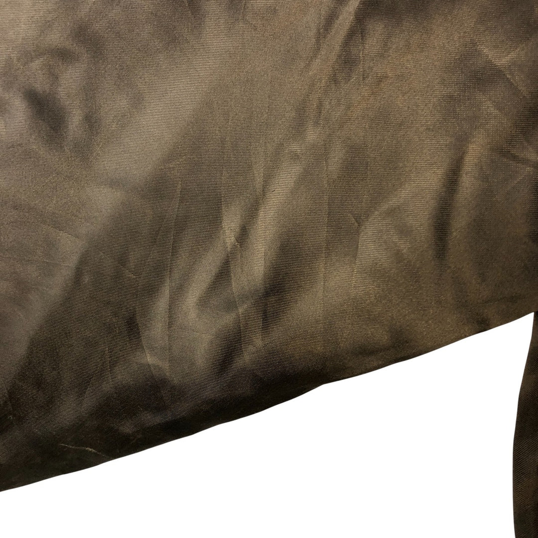 Vintage 1980'S Swingster Padded Nylon Varsity Jacket, Men's Size XL Nylon brown type Vintage Second Hand