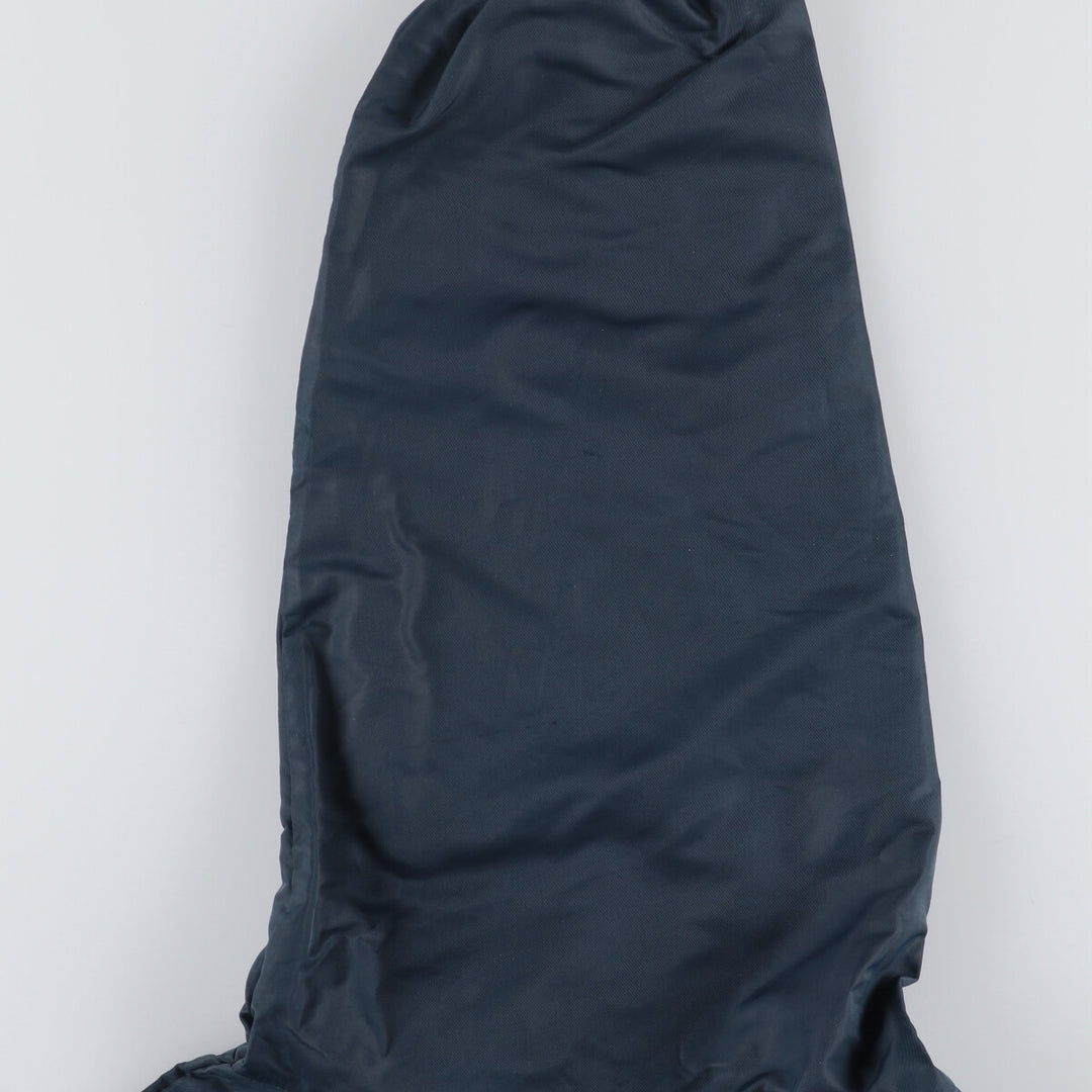 Vintage 1970'S "The Warm-Up" Collared Nylon Varsity Jacket, Men's Size XL unclear navy blue type Vintage Second Hand