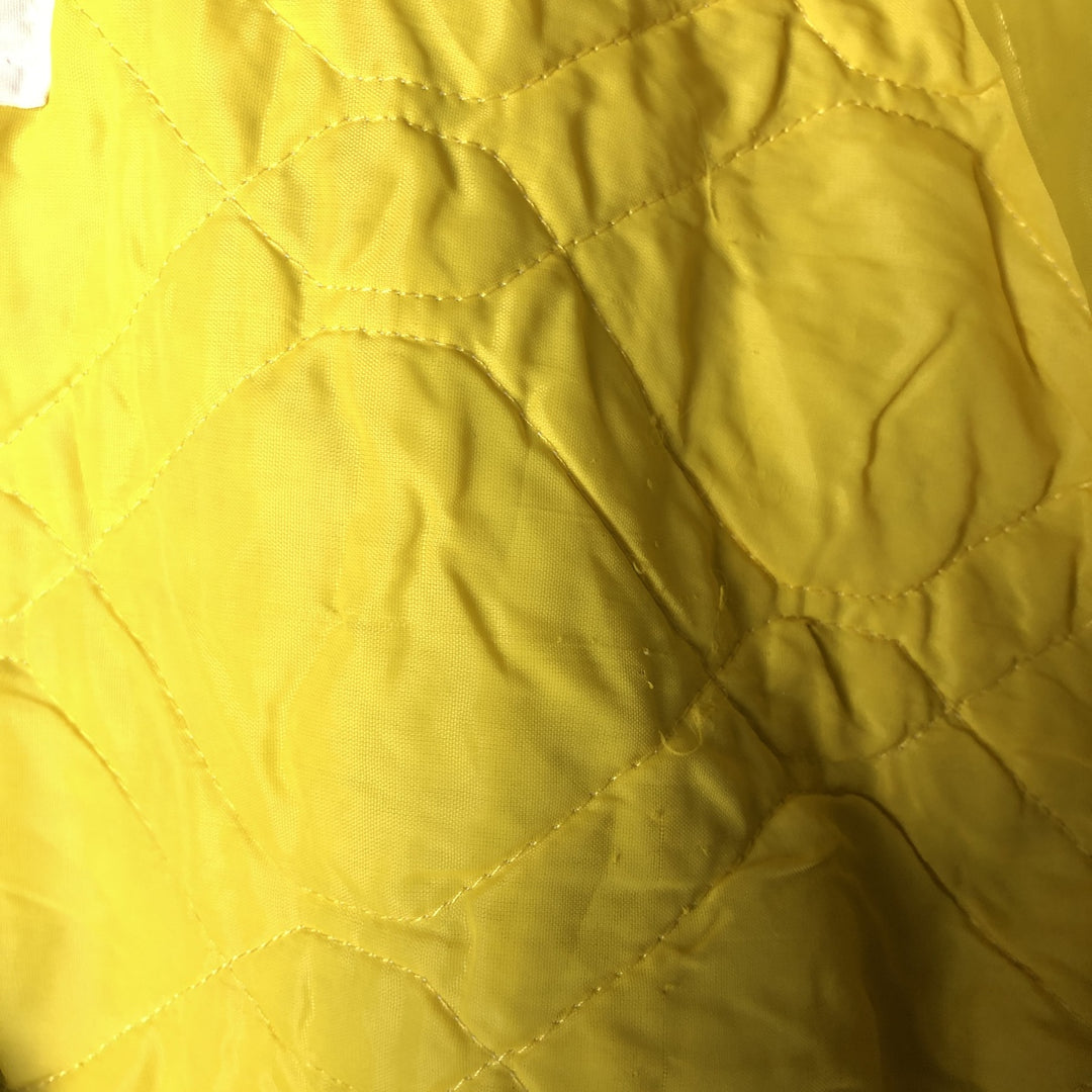 Vintage 80'S Starter Padded Nylon Varsity Jacket, Men's Size L Nylon black type Vintage Second Hand