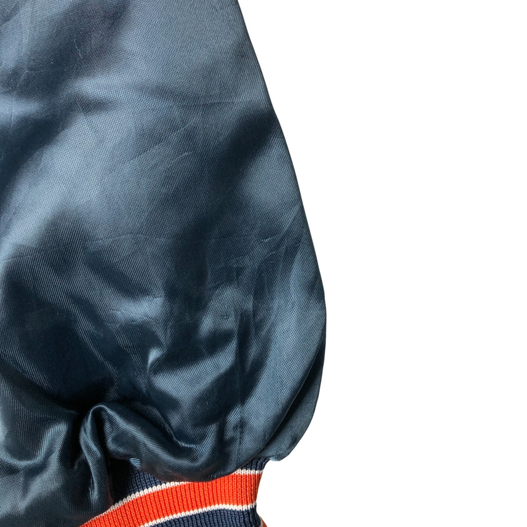 Vintage 1980'S King Louie PRO FIT padded nylon stadium jacket, size L, men's Nylon navy blue type Vintage Second Hand