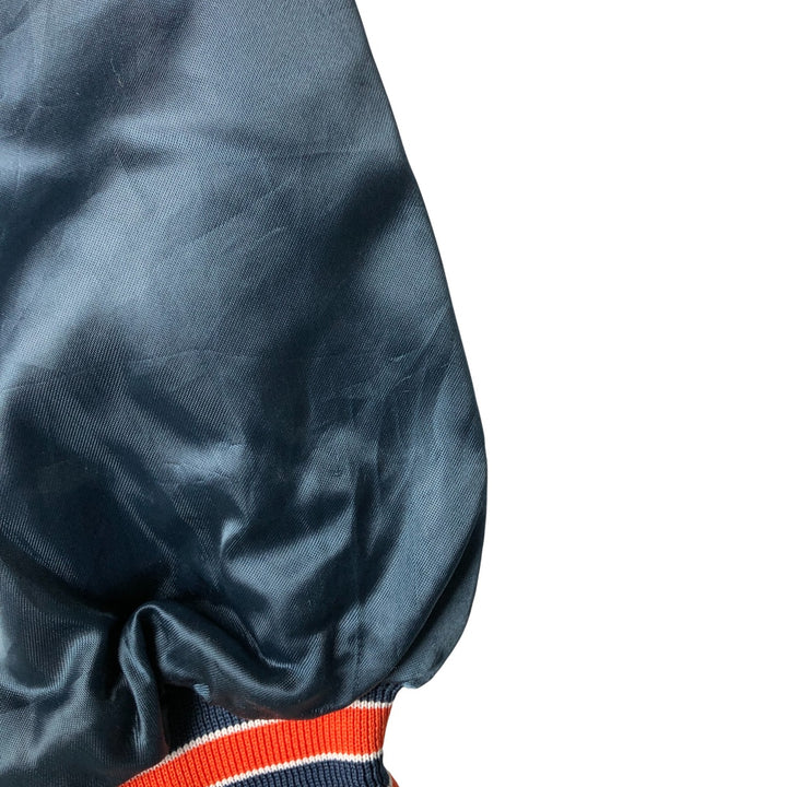 Vintage 1980'S King Louie PRO FIT padded nylon stadium jacket, size L, men's Nylon navy blue type Vintage Second Hand