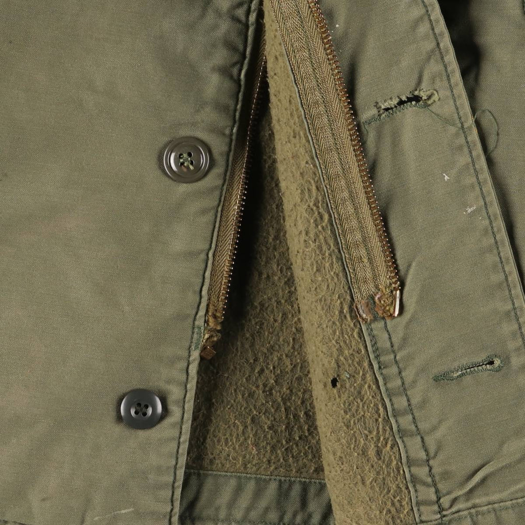 Special Price: US Navy A-2 Military Deck Jacket, Men's Size Medium unclear Khaki type Vintage Second Hand