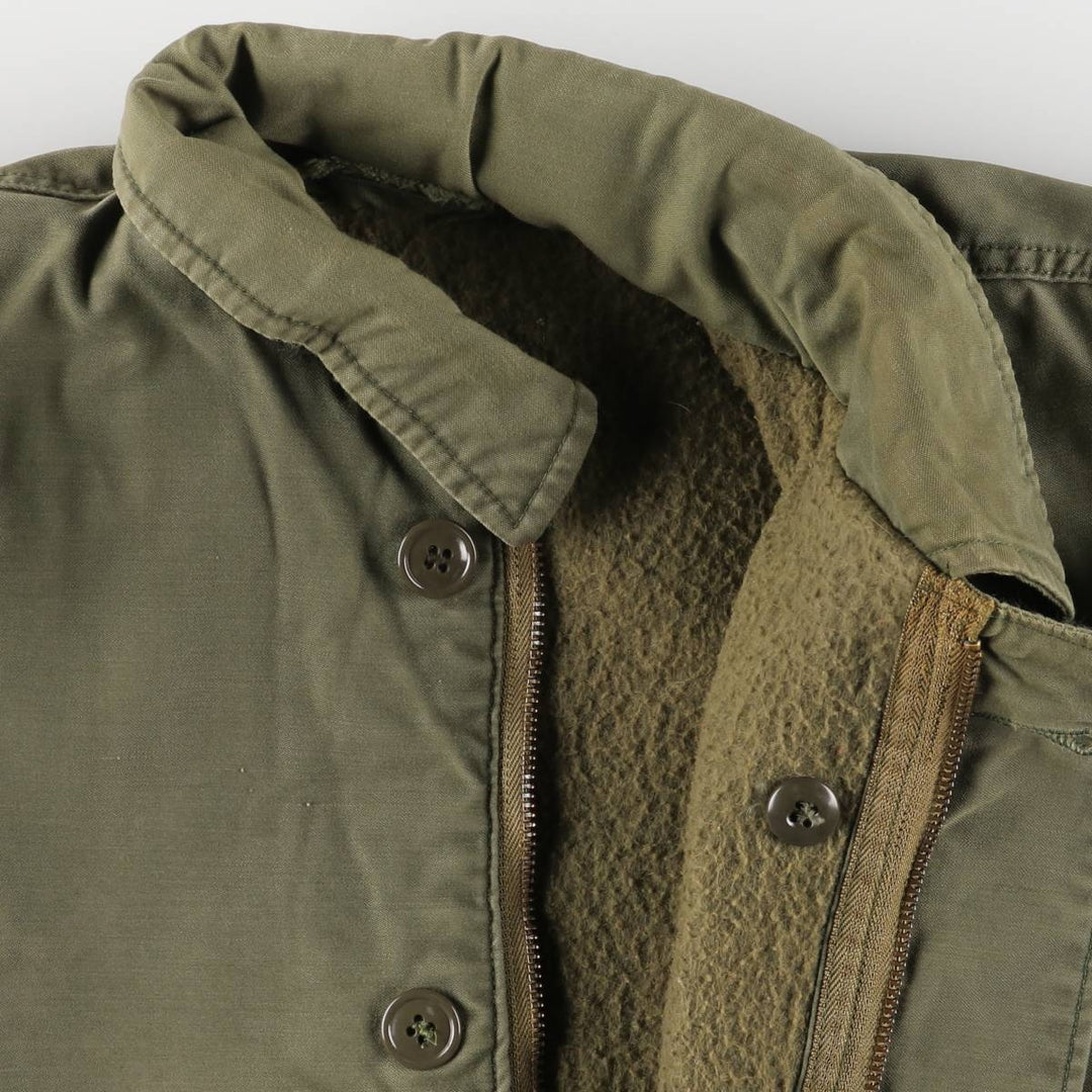 Special Price: US Navy A-2 Military Deck Jacket, Men's Size Medium unclear Khaki type Vintage Second Hand