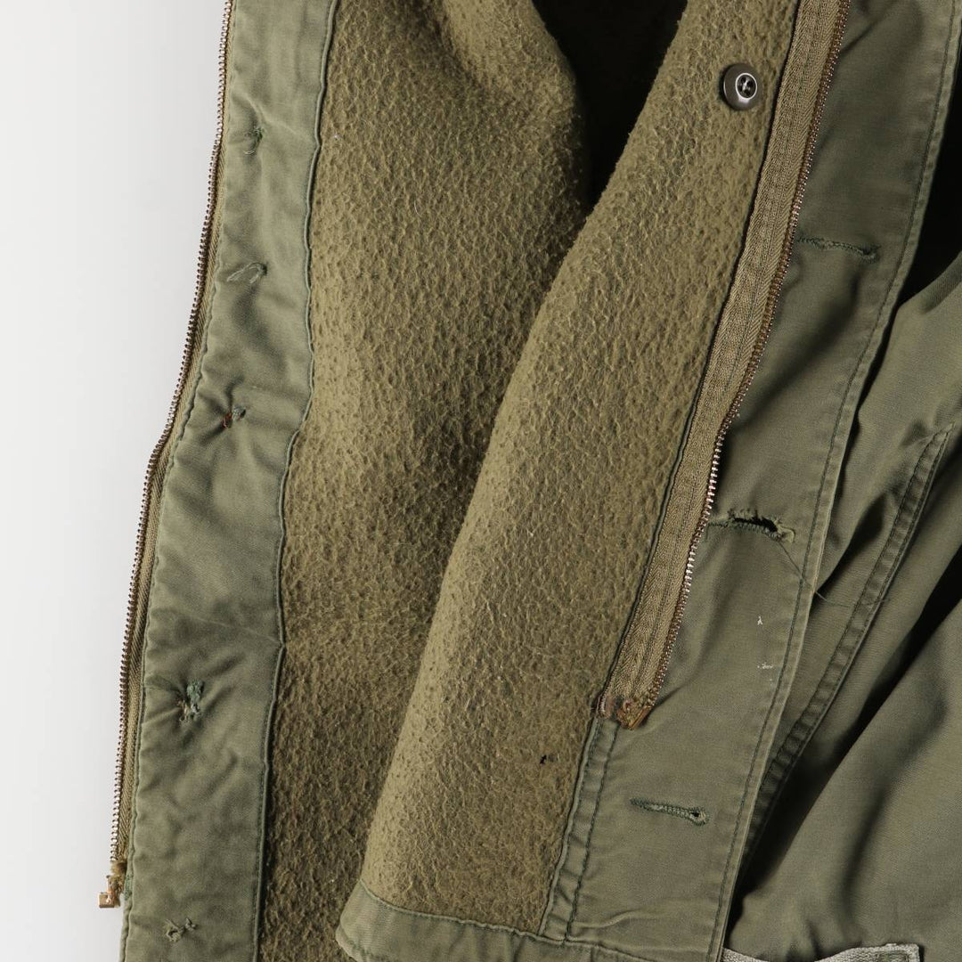 Special Price: US Navy A-2 Military Deck Jacket, Men's Size Medium unclear Khaki type Vintage Second Hand