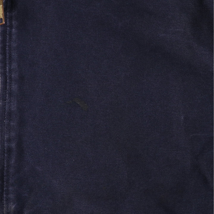 Carhartt Active Jacket, Padded Duck Full-Zip Hoodie, Men's XXL cotton navy blue type Vintage Second Hand